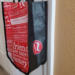 Small Lululemon reusable bag